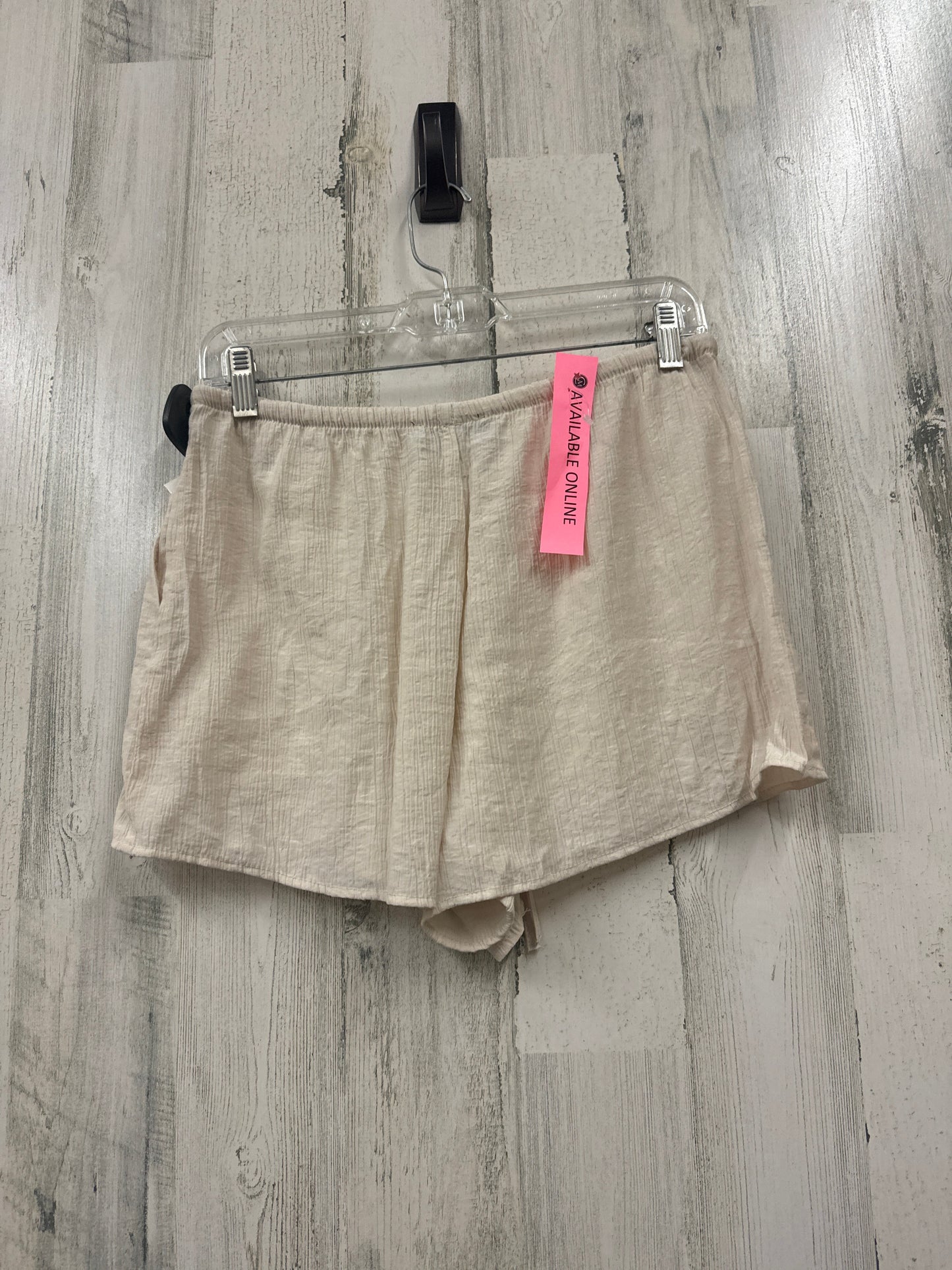 Cream Shorts Zara, Size S