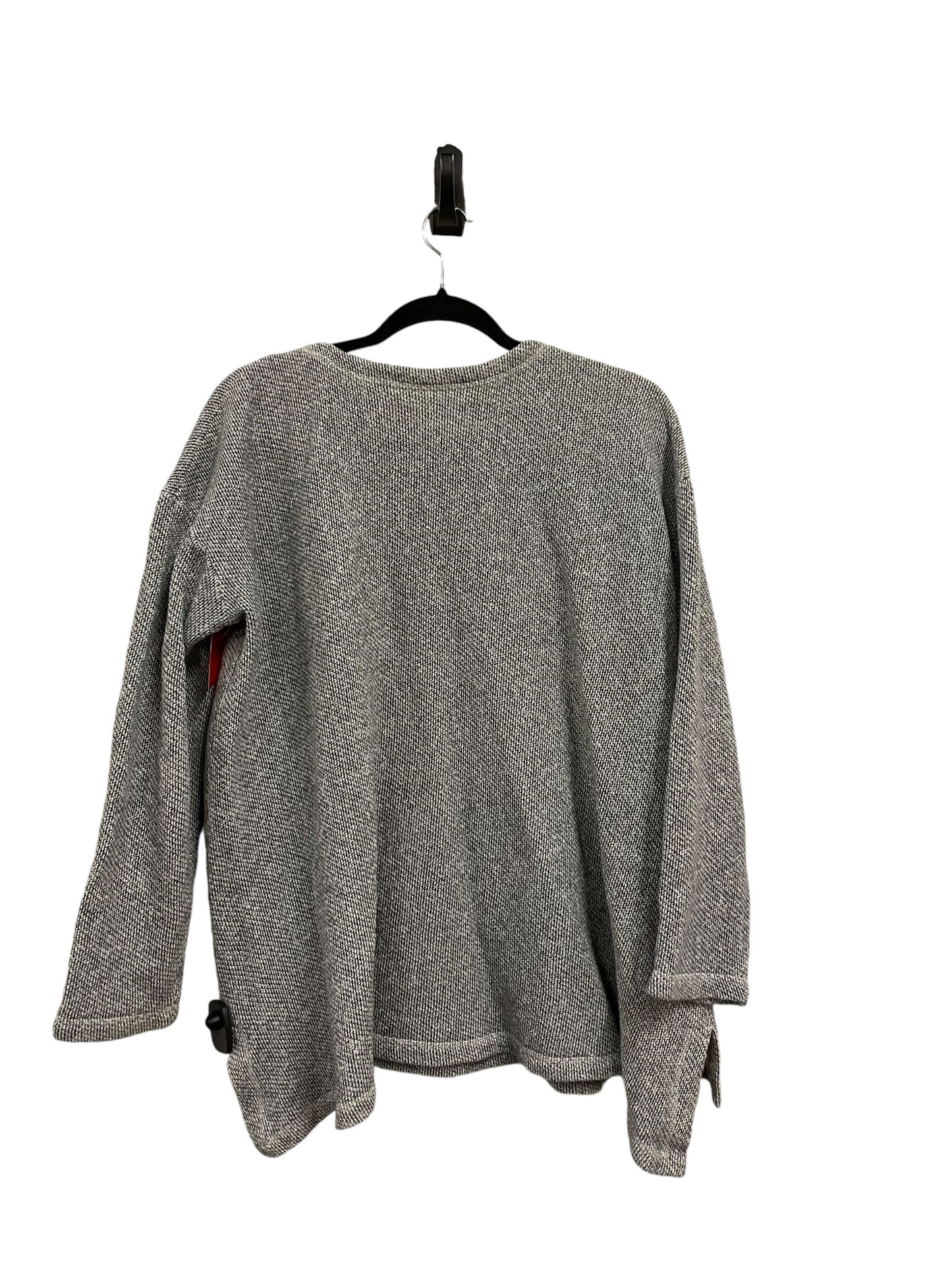 Sweater By Eileen Fisher In Grey, Size: M