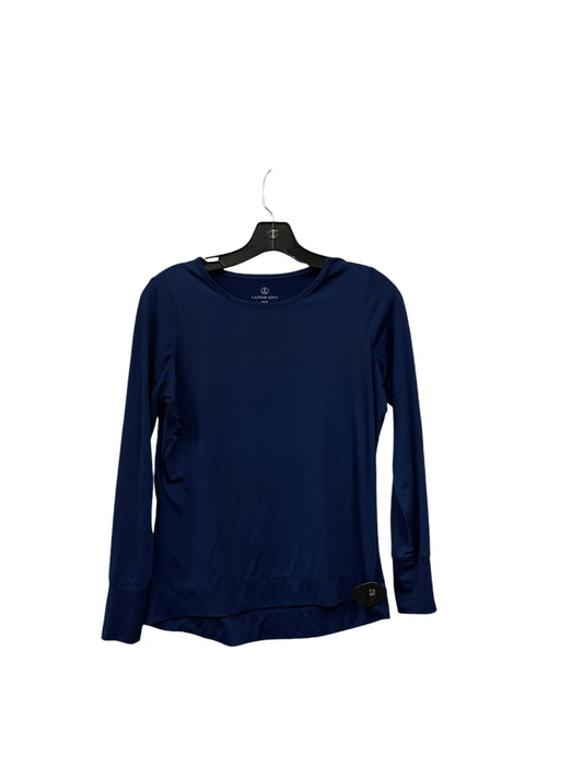 Top Long Sleeve Basic By Lands End In Navy, Size: Xs