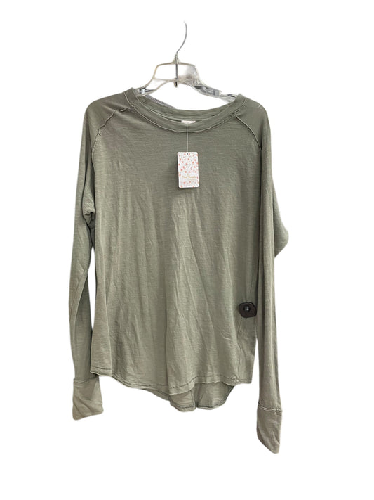 Top Long Sleeve Basic By We The Free In Green, Size: Xs