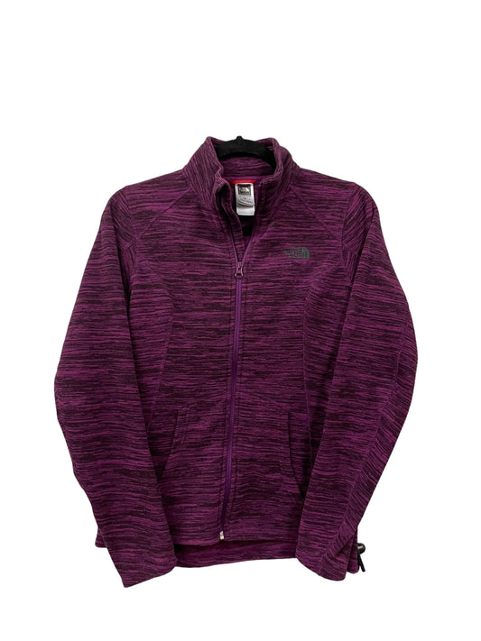 Jacket Fleece By North Face In Purple, Size: S