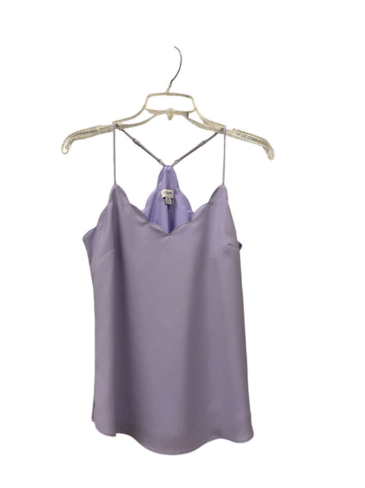 Top Sleeveless Basic By J. Crew In Purple, Size: Xs