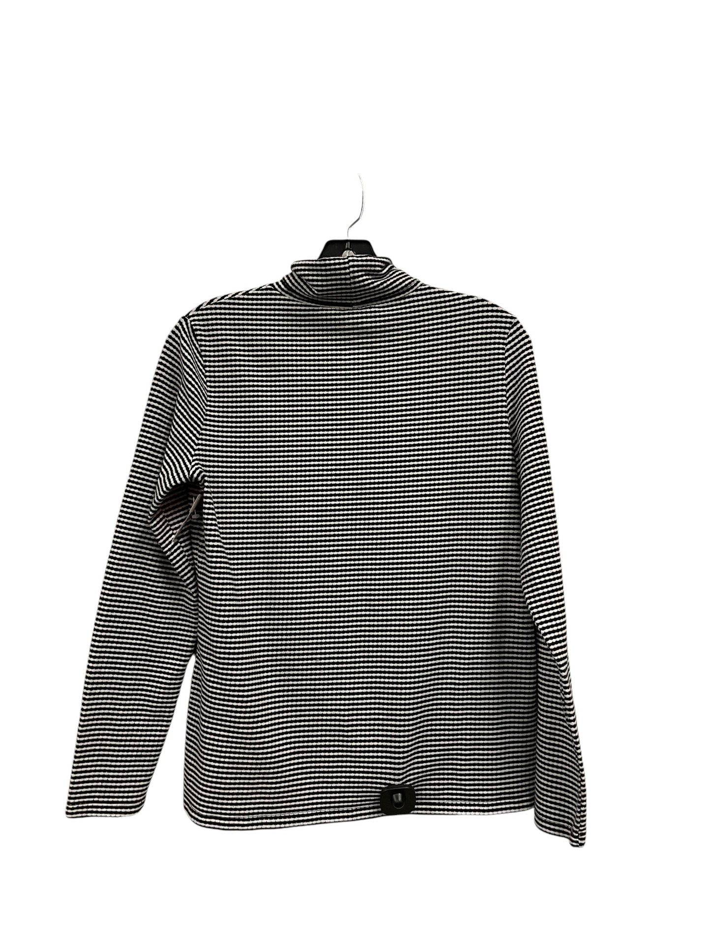 Top Long Sleeve By Croft And Barrow In Black, Size: M