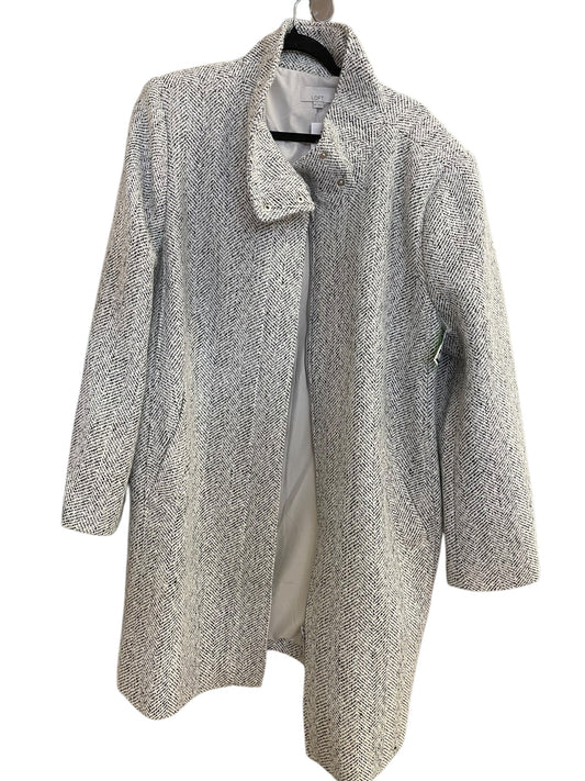 Coat Peacoat By Loft In Grey, Size: 2x