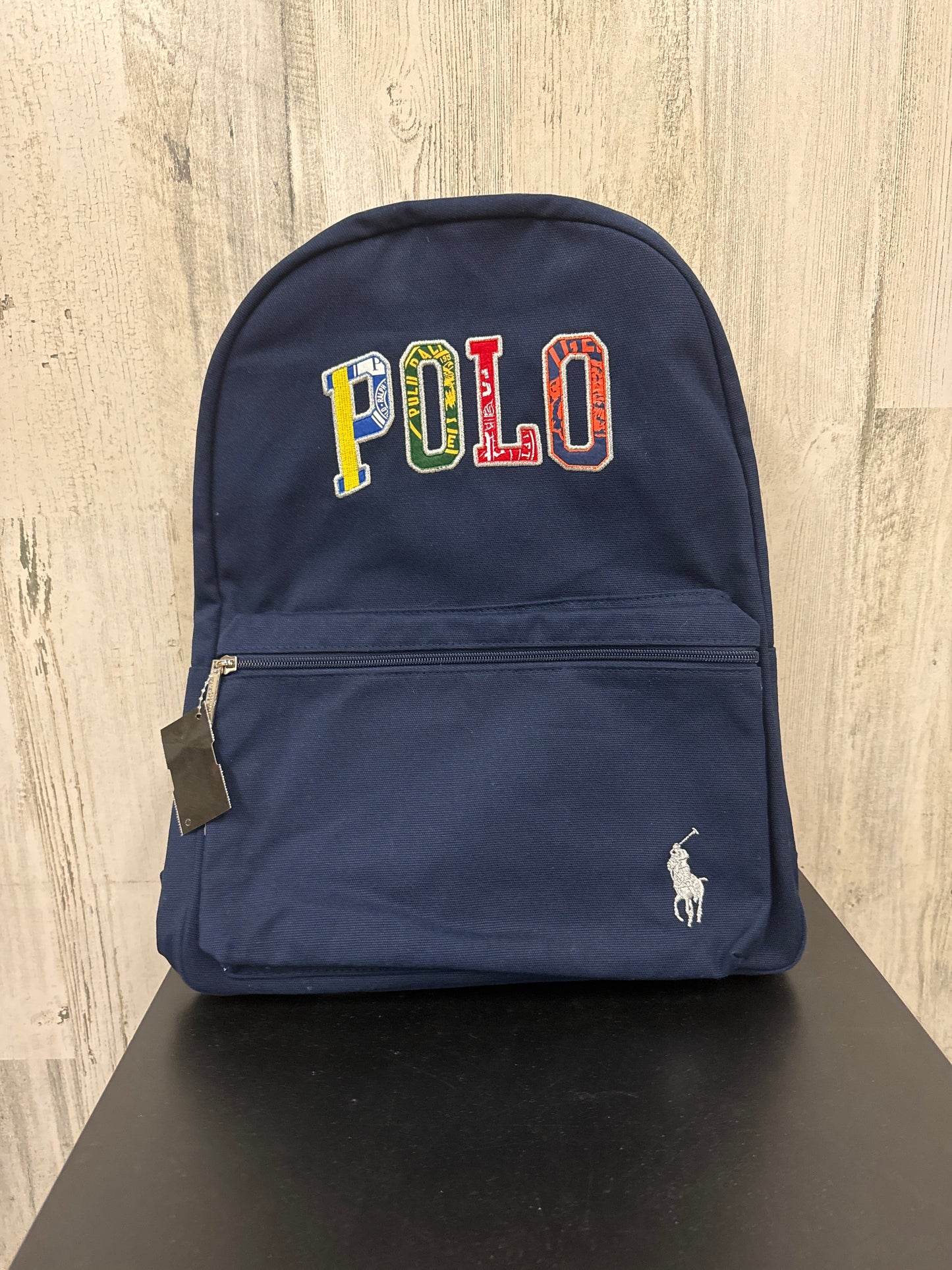 Navy Backpack Ralph Lauren, Size Medium