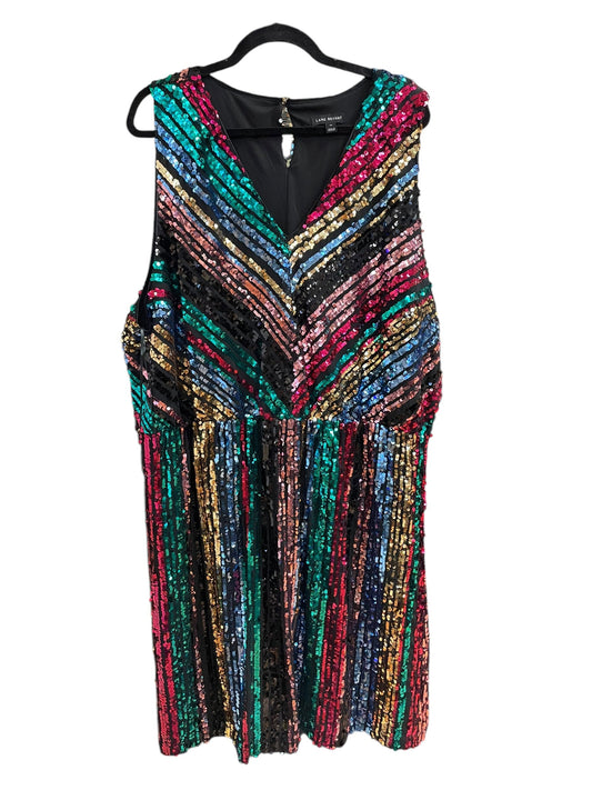 Dress Party Midi By Lane Bryant In Multi-colored, Size: 28