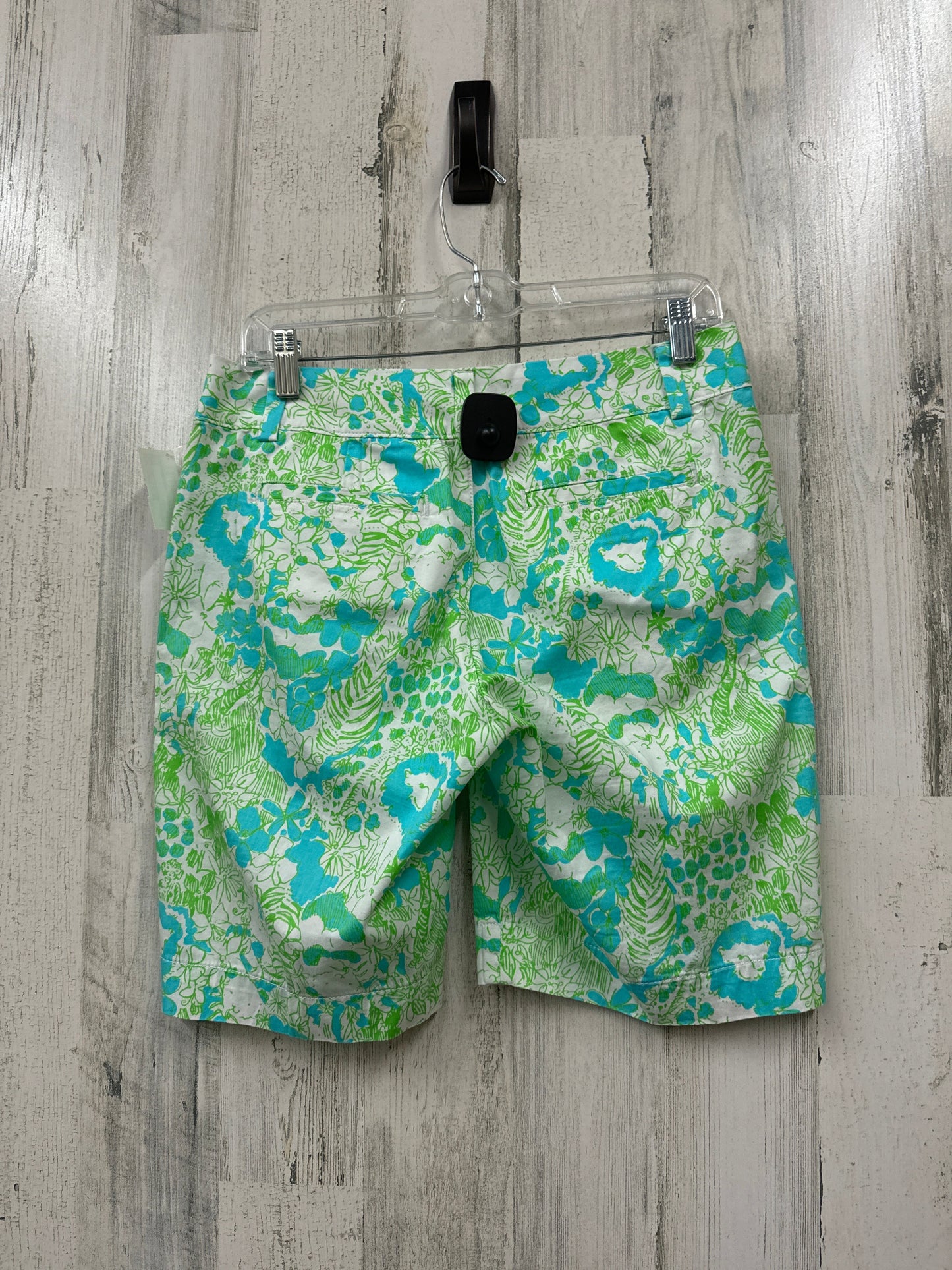 Blue & Green Shorts Lilly Pulitzer, Size 4