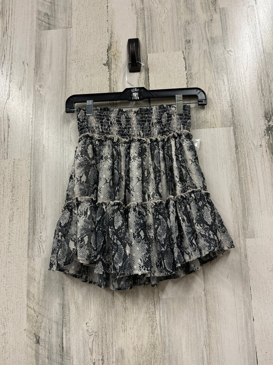 Snakeskin Print Skirt Mini & Short Altard State, Size S