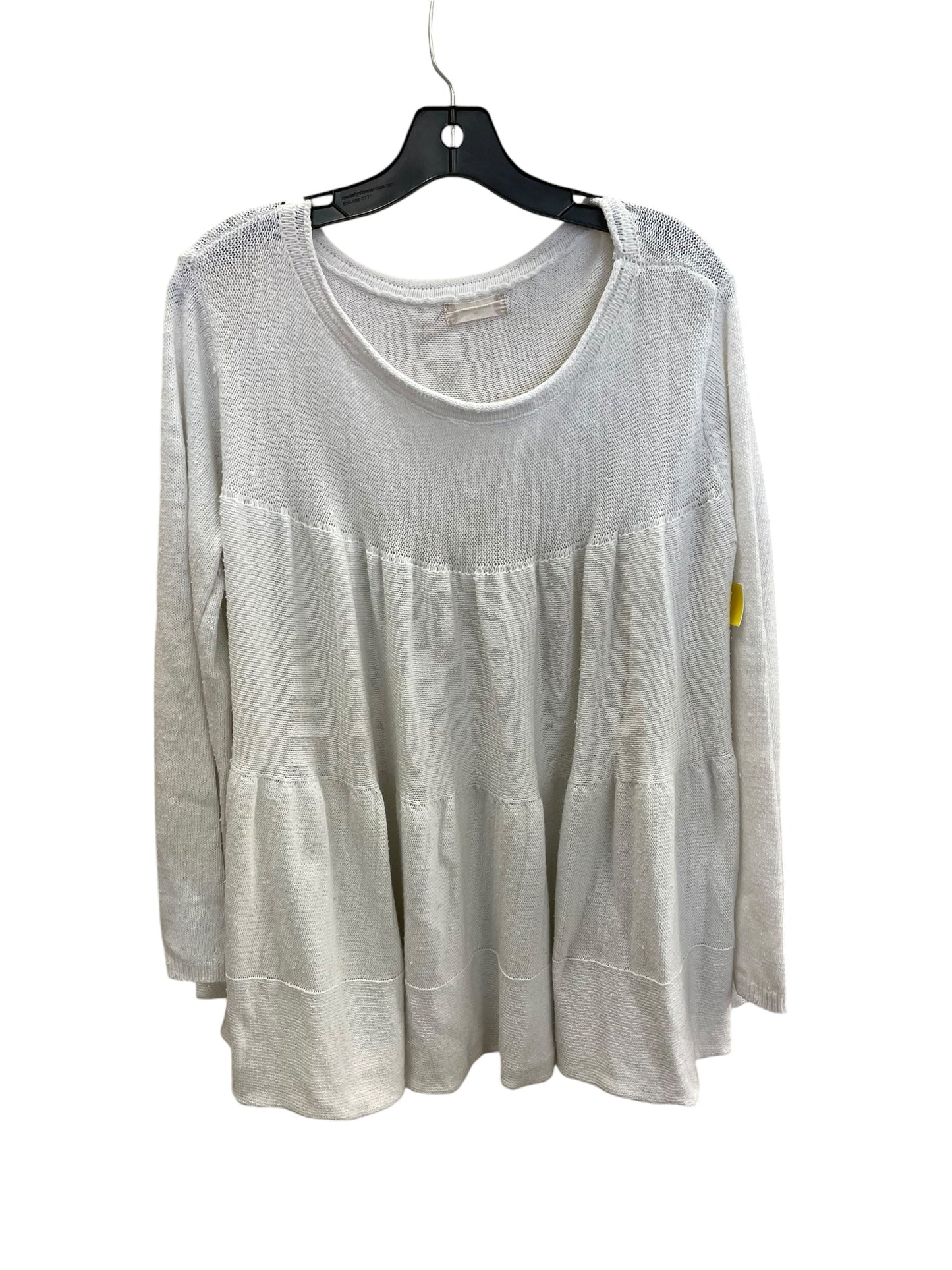 Top Long Sleeve By Altard State In White, Size: M