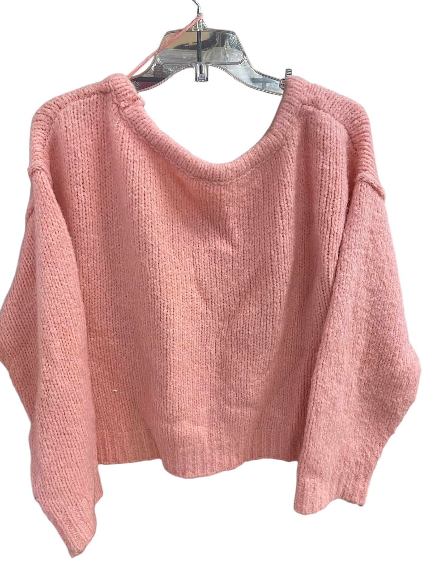 Sweater By Anthropologie In Pink, Size: M