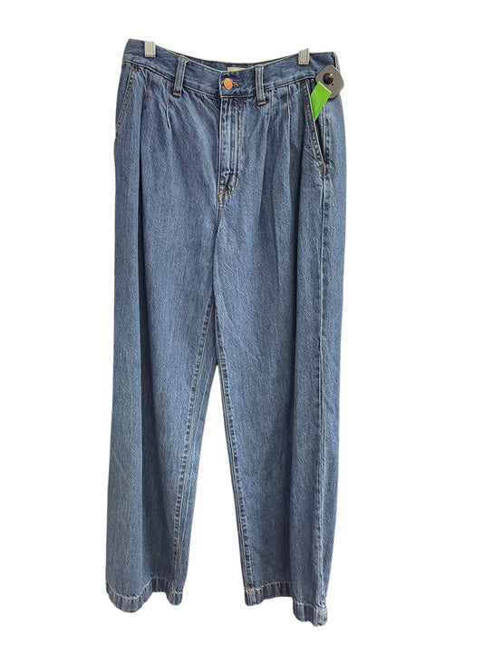 Jeans Straight By Madewell In Blue Denim, Size: 2