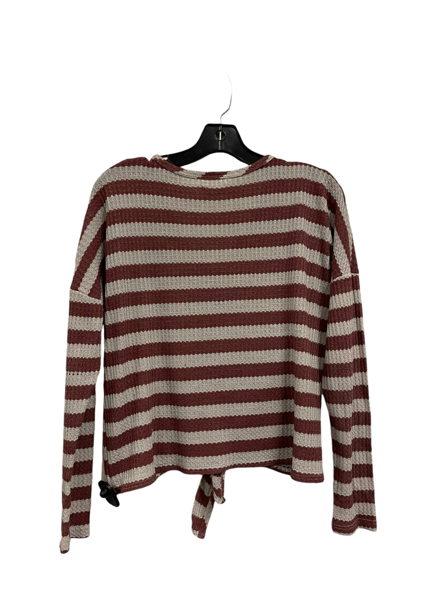 Top Long Sleeve By Altard State In Striped Pattern, Size: S