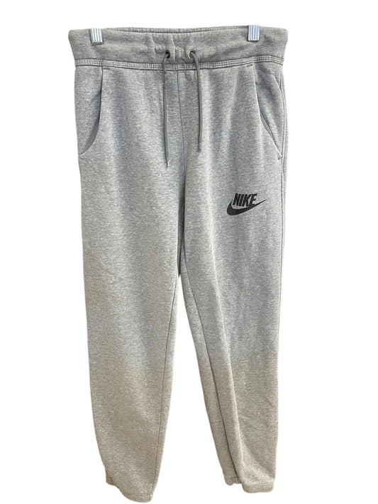 Athletic Pants By Nike In Grey, Size: S