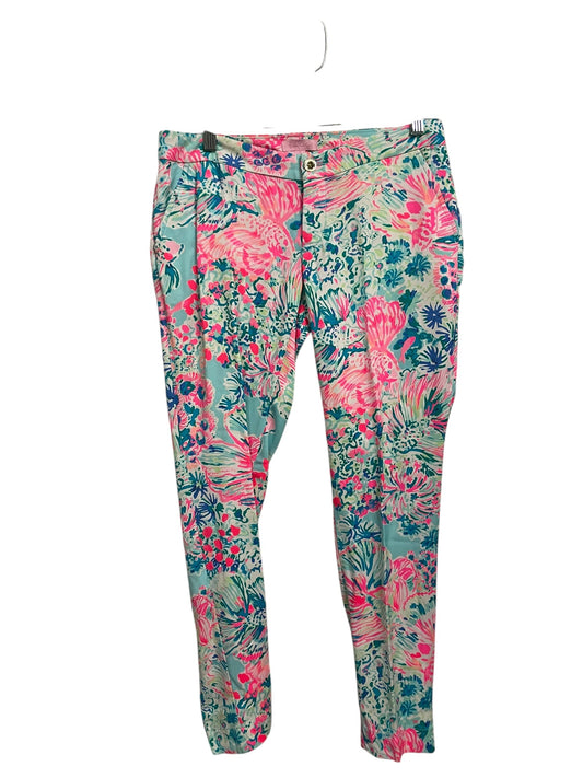 Pants Designer By Lilly Pulitzer In Floral Print, Size: 2