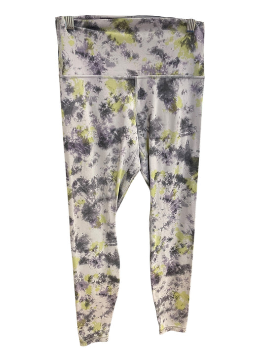 Athletic Leggings By Lululemon In Multi-colored, Size: 6