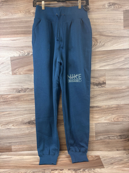 Athletic Pants By Nike Apparel In Teal, Size: S