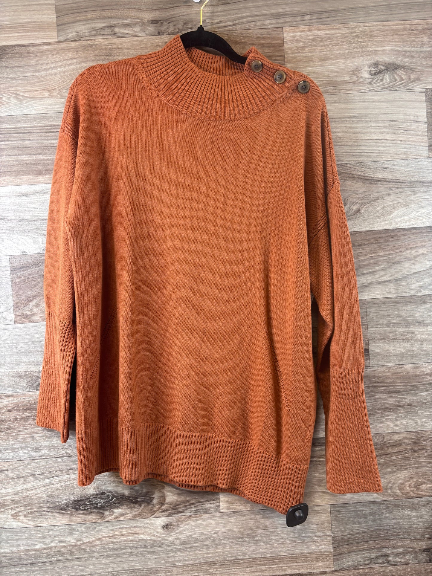 Sweater By Talbots In Brown, Size: Xl