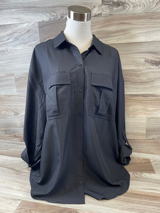 Top Long Sleeve By Old Navy In Black, Size: L