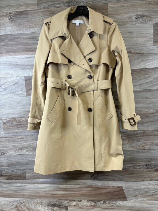 Coat Trench Coat By New York And Co In Tan, Size: S