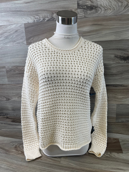 Sweater By Madewell In Cream, Size: Xs