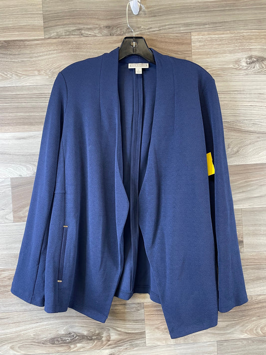 Blazer By Dana Buchman In Navy, Size: L