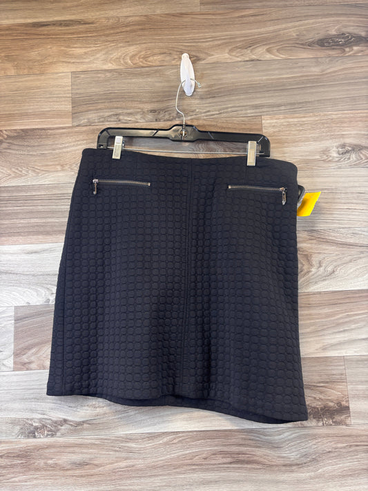 Skirt Mini & Short By Laundry In Black, Size: 12