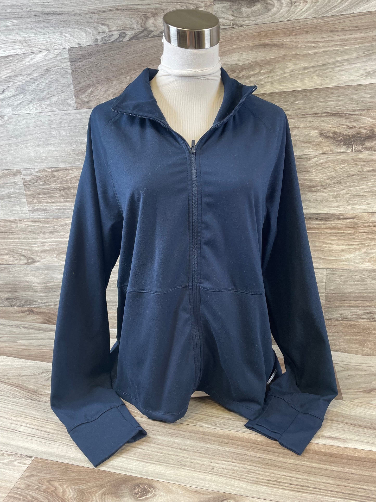 Athletic Jacket By Jockey In Navy, Size: Xxl