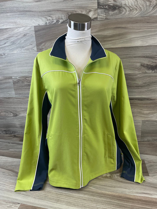 Athletic Jacket By Made For Life In Blue & Green, Size: Xl