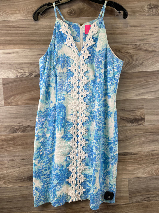 Blue Dress Casual Short Lilly Pulitzer, Size S