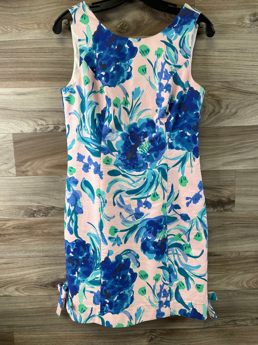 Blue & Green Dress Casual Short Lilly Pulitzer, Size 2