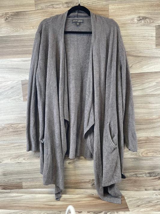 Cardigan By Barefoot Dreams In Grey, Size: 3x