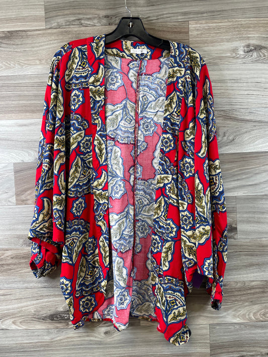Blue & Red Kimono Maurices, Size M