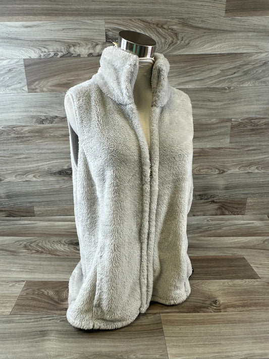 Vest Faux Fur & Sherpa By Croft And Barrow In Grey, Size: L