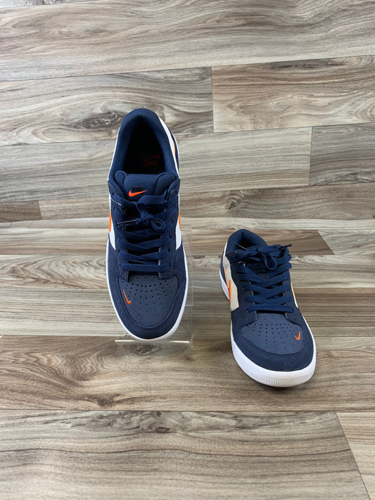 Shoes Athletic By Nike In Blue & Orange, Size: 7.5