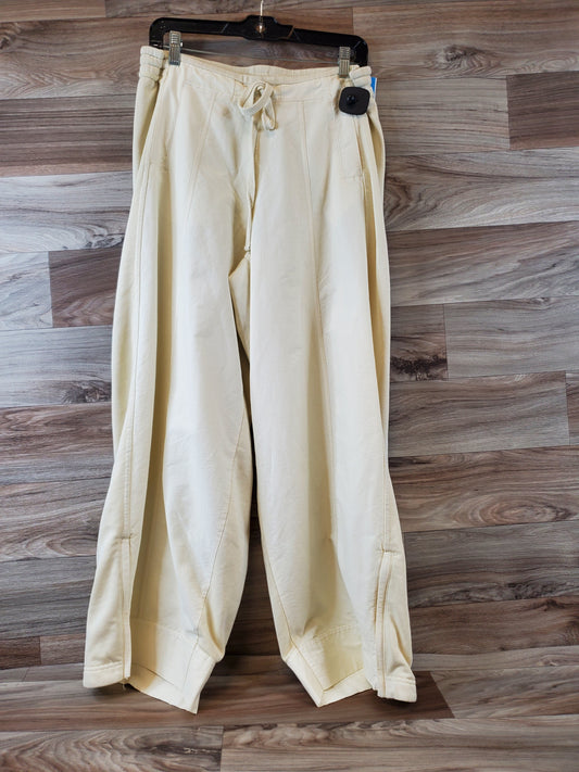 Athletic Pants By Daily Practice By Anthropologie In Yellow, Size: M