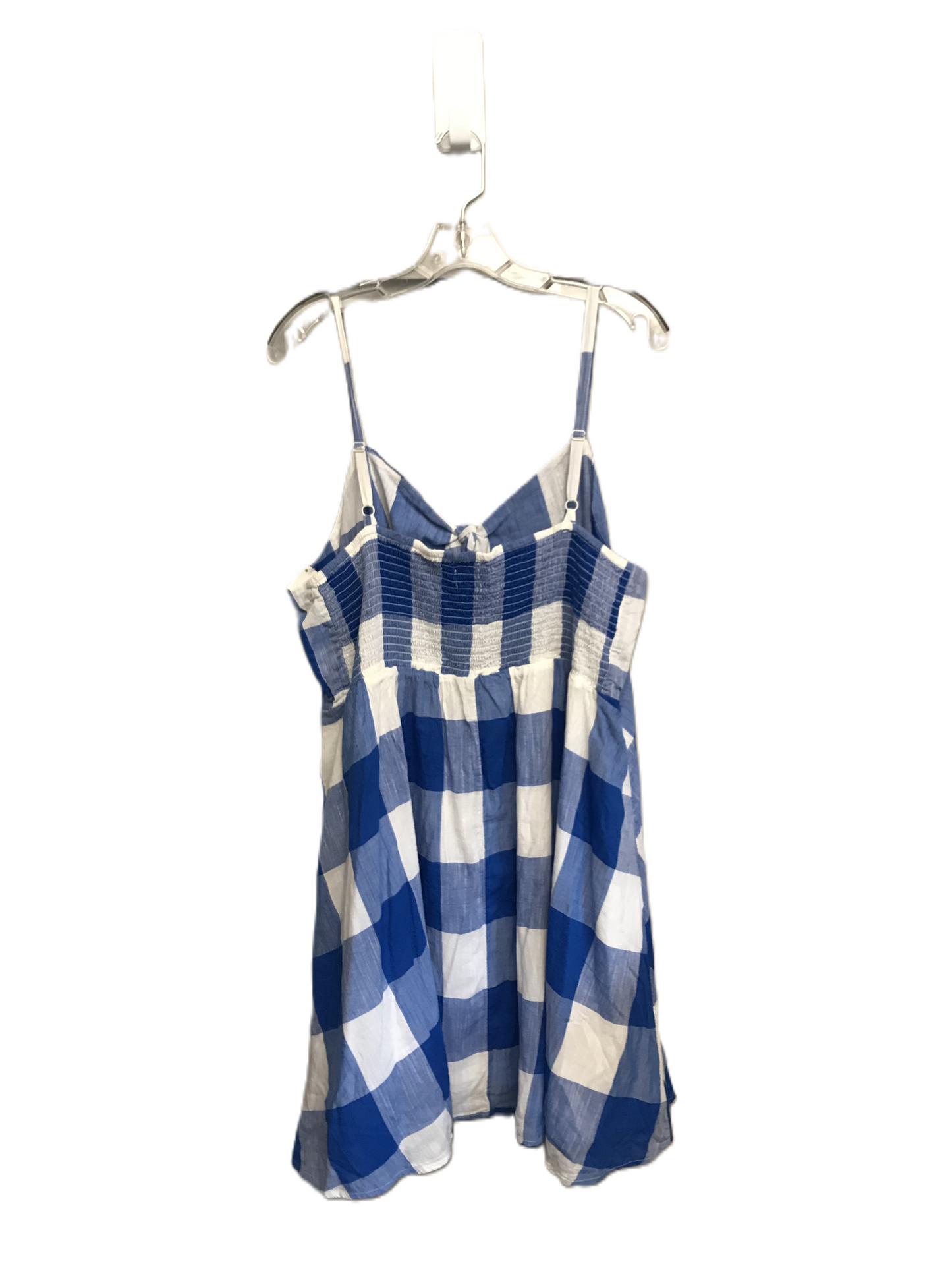 Plaid Pattern Dress Casual Short By Old Navy, Size: 1x