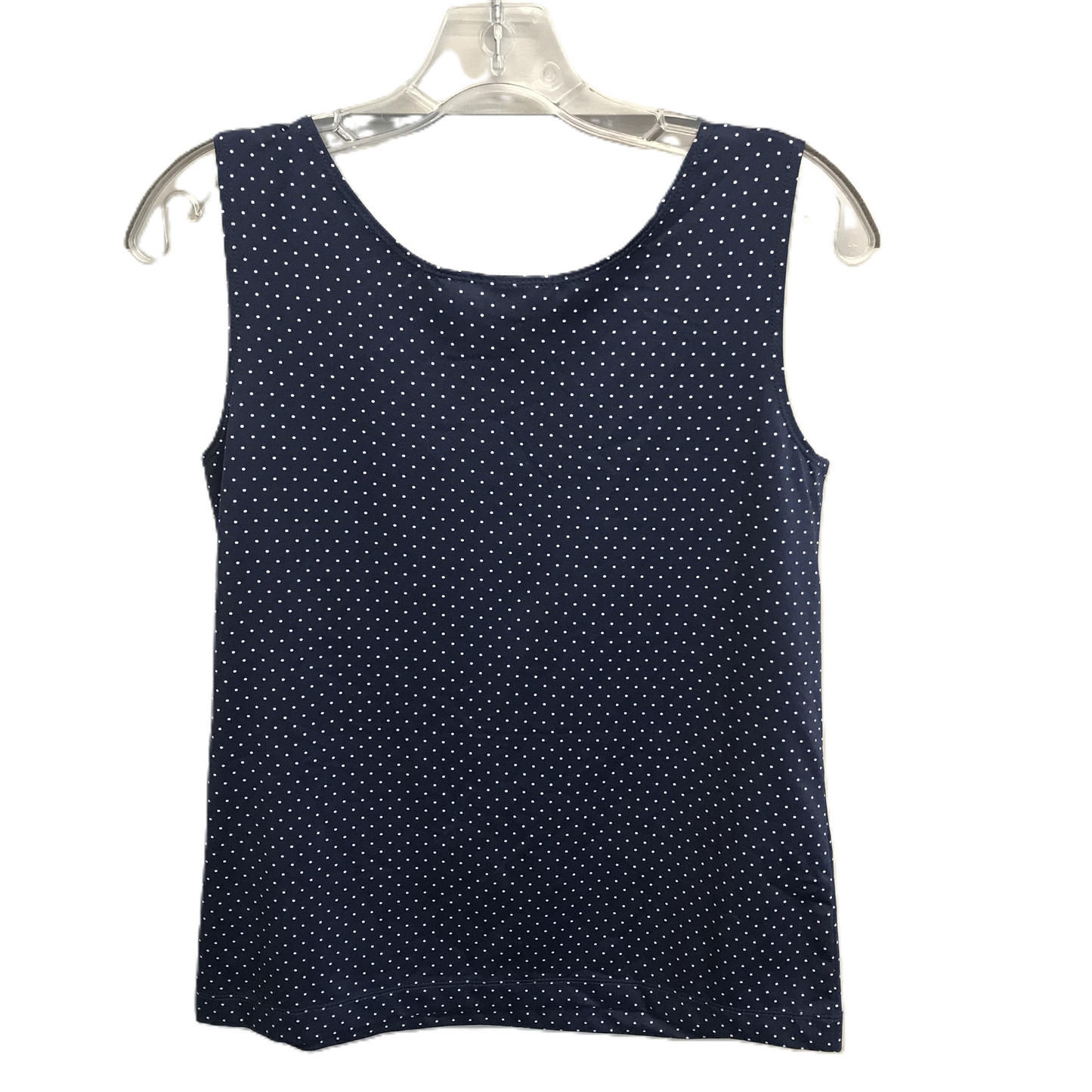 Polkadot Pattern Top Sleeveless By Chicos, Size: M