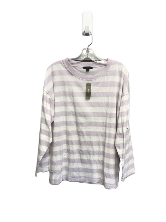 Striped Pattern Top Long Sleeve Basic By J. Crew, Size: S