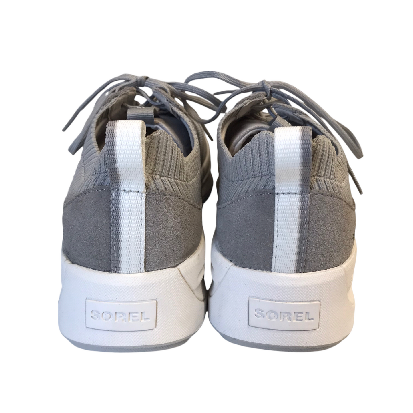 Shoes Athletic By Sorel In Grey & White, Size: 10