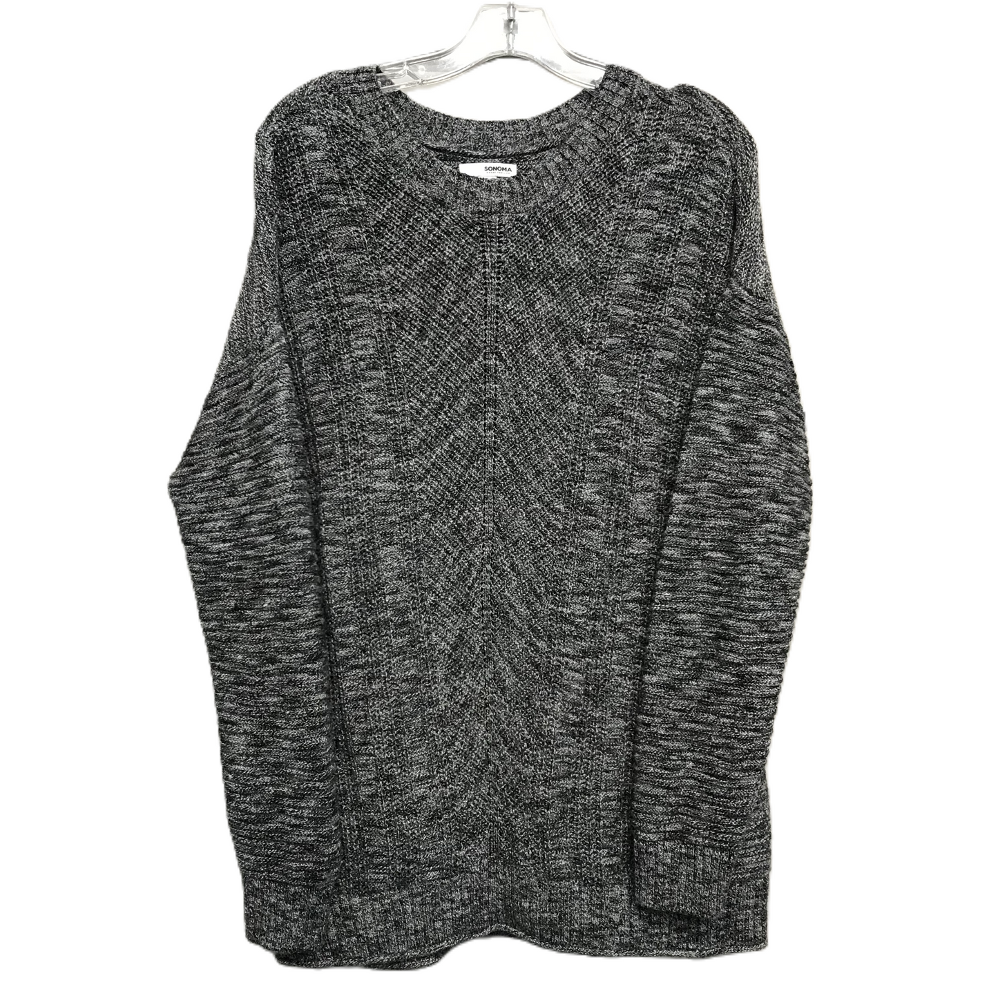 Sweater By Sonoma In Black & White, Size: L