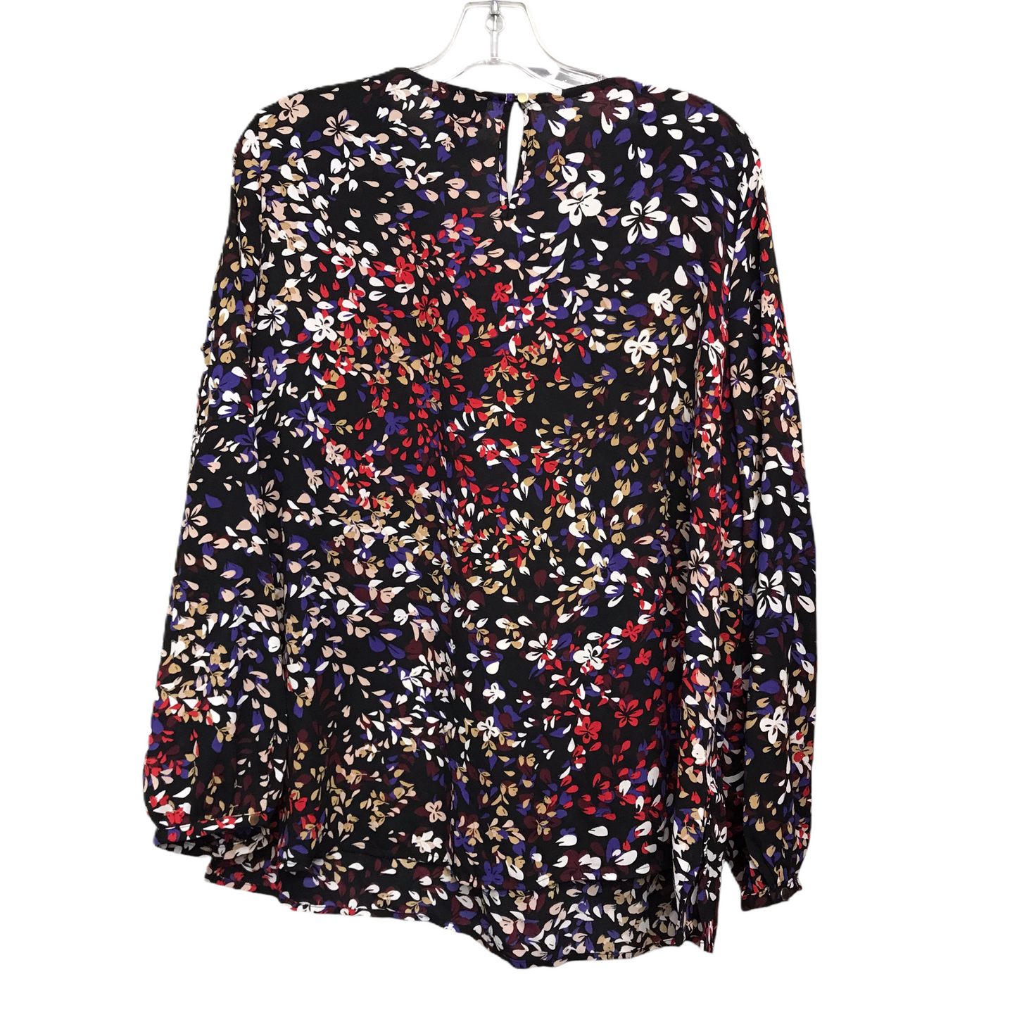 Top Long Sleeve By Liz Claiborne In Multi-colored, Size: L