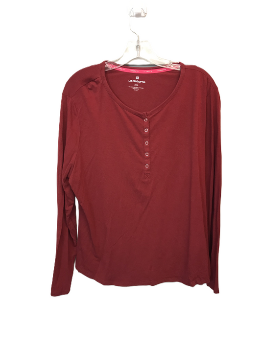 Top Long Sleeve By Liz Claiborne  Size: 1x