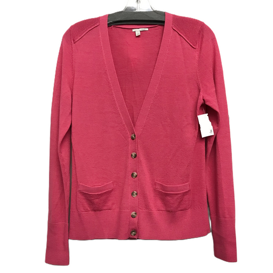 Sweater Cardigan By Halogen In Pink, Size: S