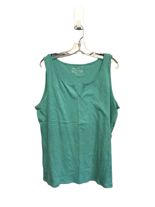 Green Tank Top By Eddie Bauer, Size: 2x