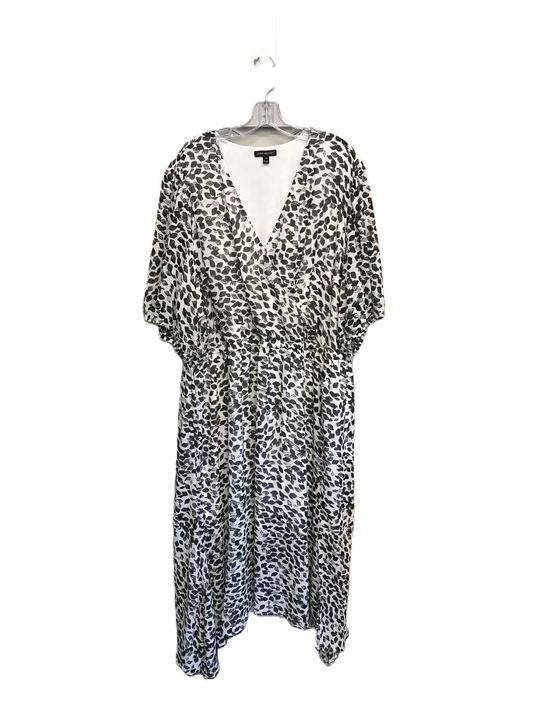 Black & White Dress Casual Maxi By Lane Bryant, Size: 4x