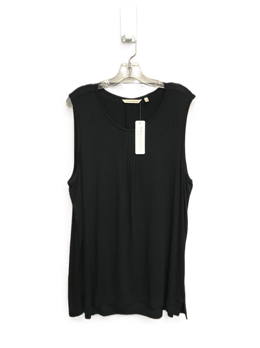 Black Top Sleeveless By Soft Surroundings, Size: 1x