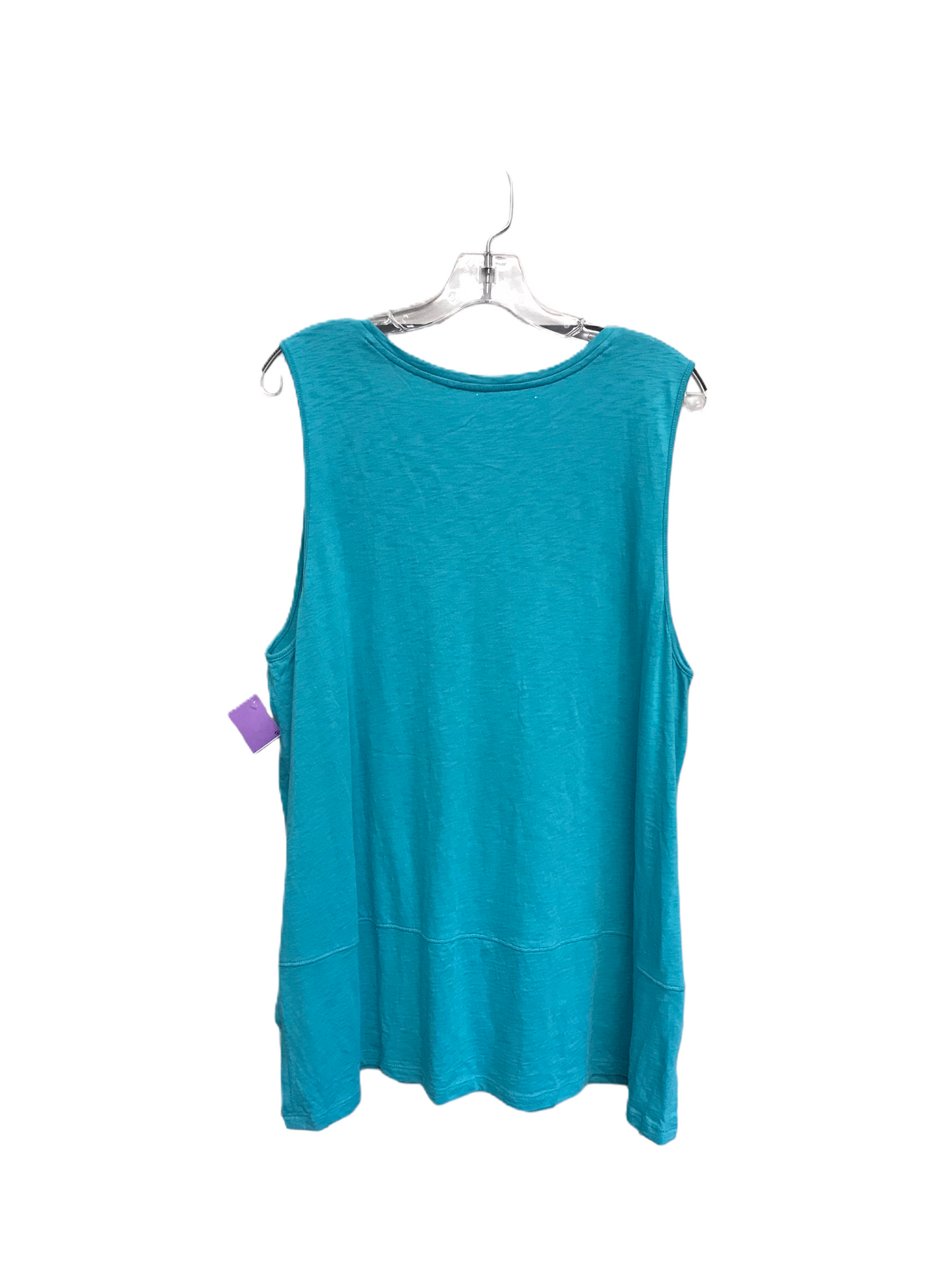 Blue Top Sleeveless By Soft Surroundings, Size: 1x