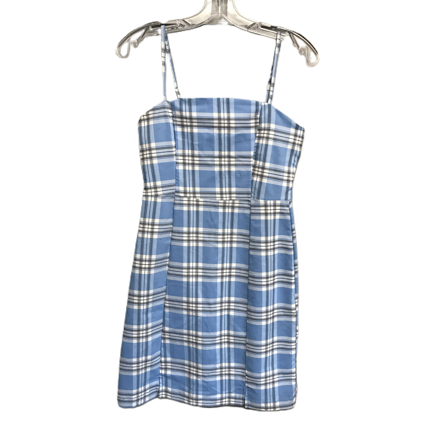 Plaid Pattern Dress Casual Short By Altard State, Size: M