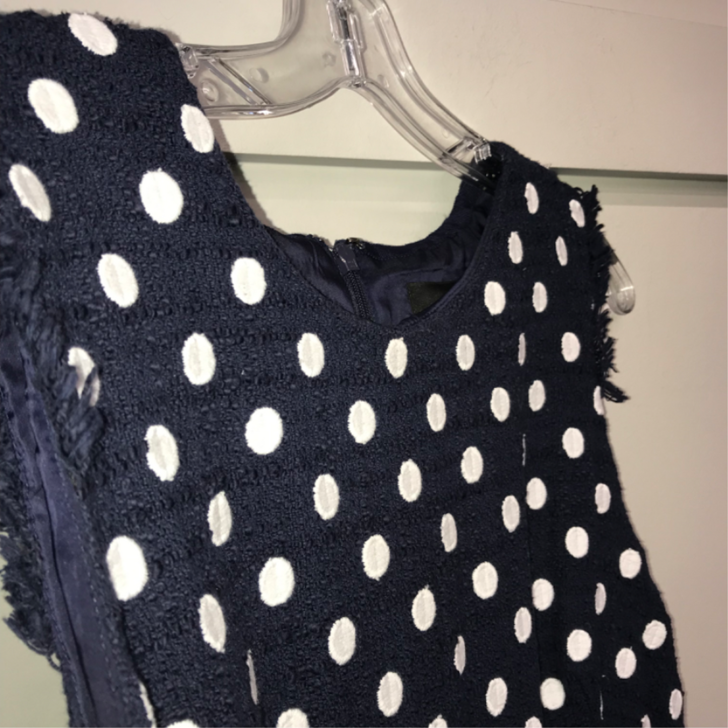 Dress Work By J. Crew In Polkadot Pattern, Size: Xl