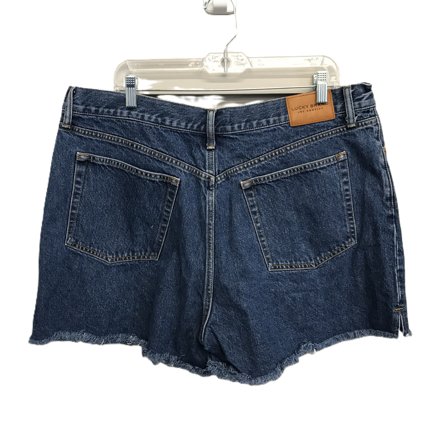 Blue Denim Shorts By Lucky Brand, Size: 20